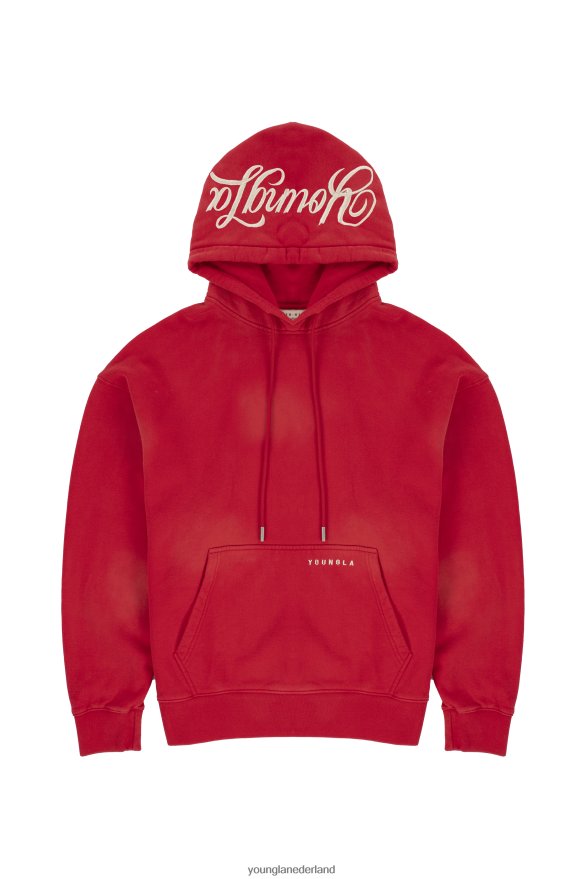 kleding nl YoungLA Heren 549 fantoomhoodies rode wassing ZV0RH4769