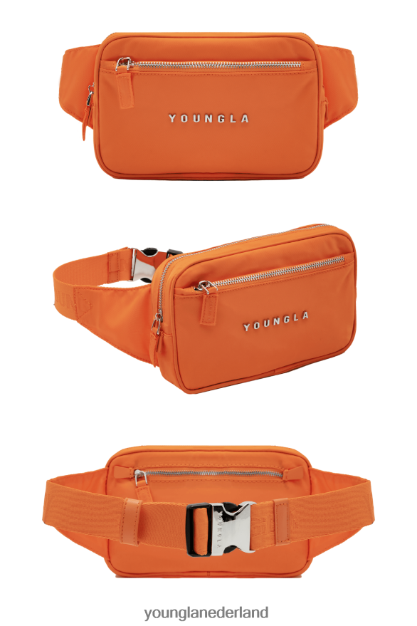 accessoire nl YoungLA Heren 751 luxueuze heuptasjes oranje ZV0RH4973