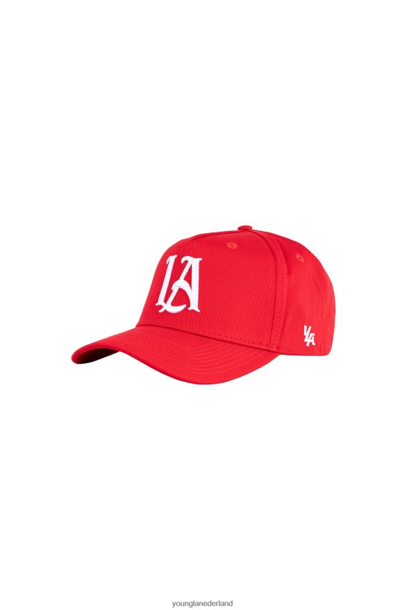 kleding nl YoungLA Heren 920 a-frame la snapback hoed 2.0 helemaal zwart ZV0RH4939