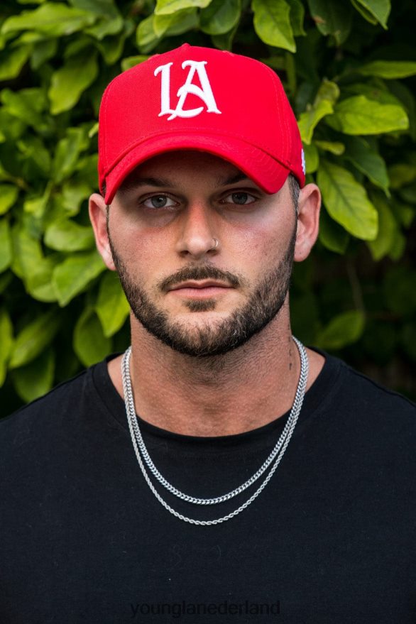 kleding nl YoungLA Heren 920 a-frame la snapback hoed 2.0 nardo grijs ZV0RH4942