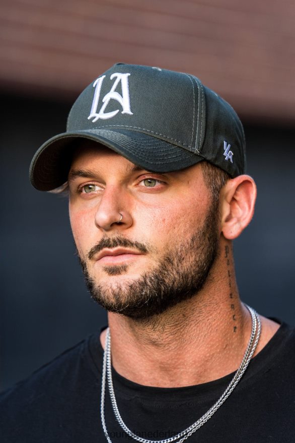 kleding nl YoungLA Heren 920 a-frame la snapback hoed 2.0 nardo grijs ZV0RH4942