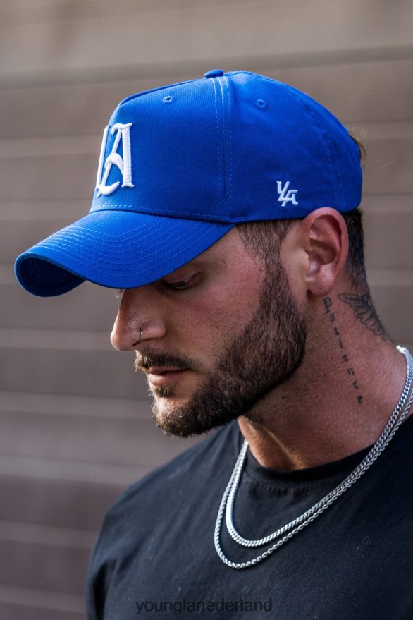 kleding nl YoungLA Heren 920 a-frame la snapback hoed 2.0 rood ZV0RH4945