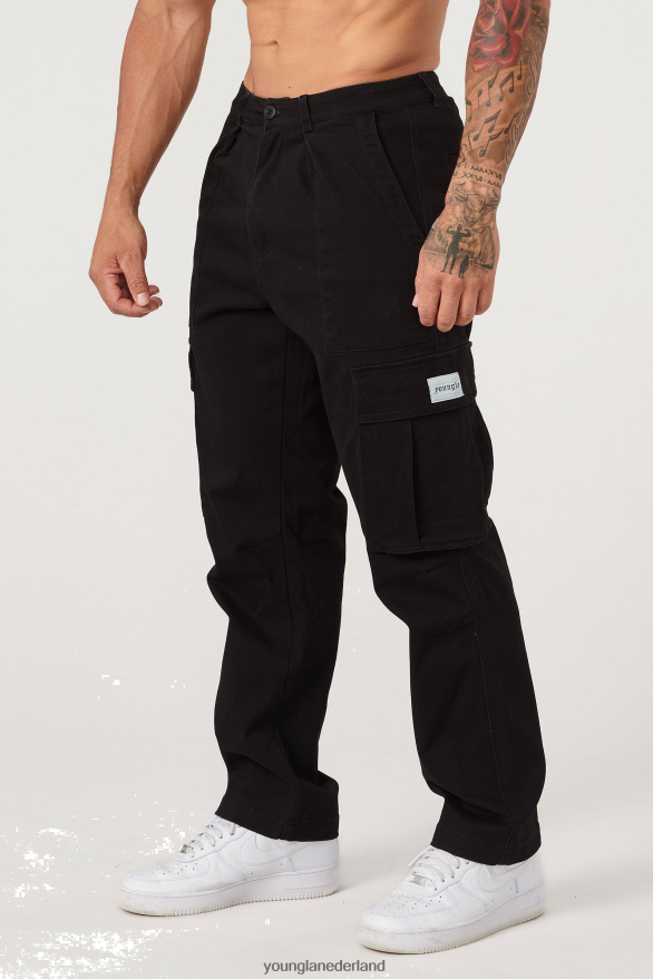 kleding nl YoungLA Heren 627 konvooilading zwart ZV0RH4734