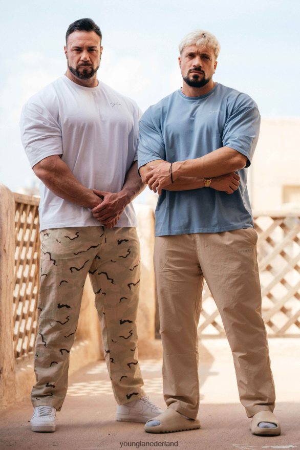 kleding nl YoungLA Heren 201 off-the-grid broek zwart ZV0RH4919