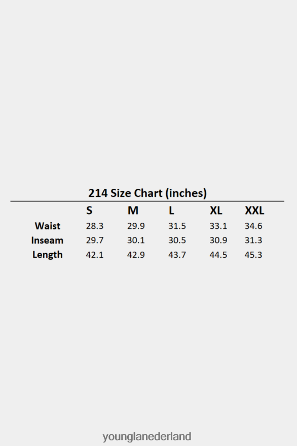 kleding nl YoungLA Heren 214 moeiteloze nylon joggers oranje ZV0RH4856