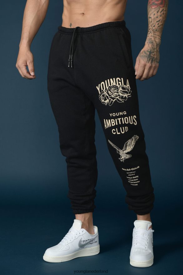 kleding nl YoungLA Heren 233 de onsterfelijke joggers gebroken wit ZV0RH4844
