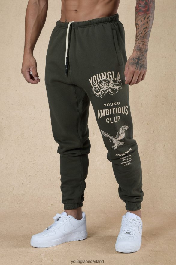 kleding nl YoungLA Heren 233 de onsterfelijke joggers vallen 22\" hoog rood ZV0RH4850