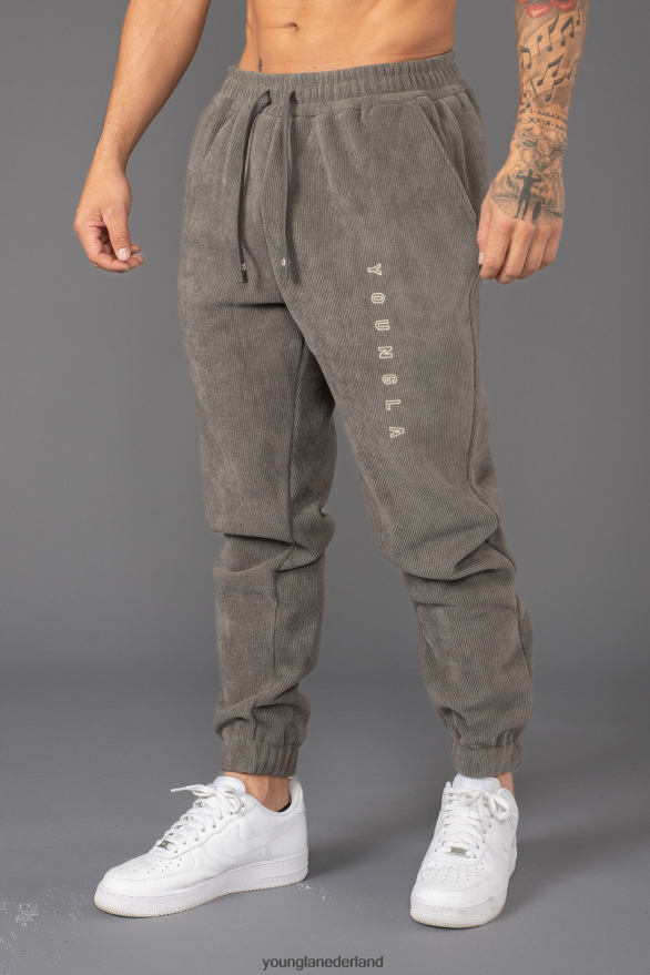 kleding nl YoungLA Heren 244 esp-joggers nardo grijs ZV0RH4931