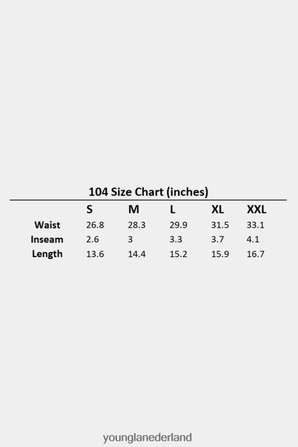 kleding nl YoungLA Heren 104 oude korte broeken zwart ZV0RH4513