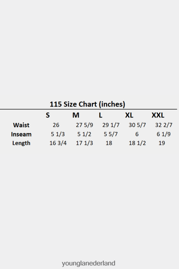 kleding nl YoungLA Heren 115 kenmerkende korte broeken zwart ZV0RH4582