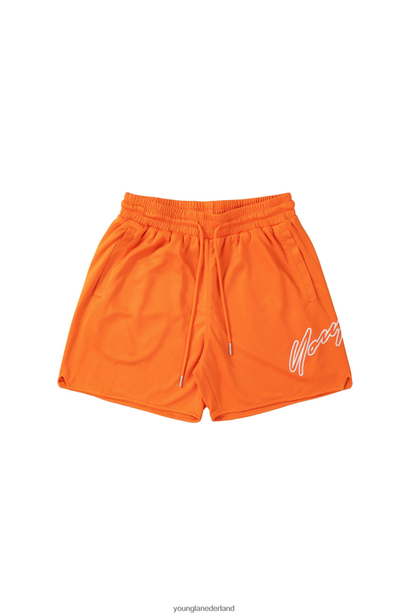 kleding nl YoungLA Heren 117 sig-short oranje ZV0RH4603