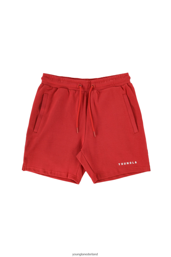 kleding nl YoungLA Heren 118 de perfecte korte broek rood ZV0RH4558