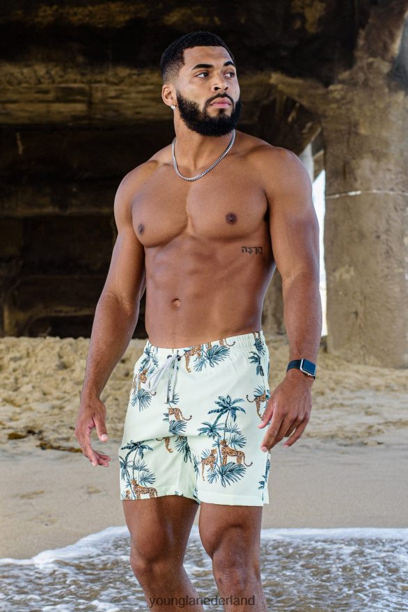 kleding nl YoungLA Heren 128 abstracte zwemshort \'22 donut ZV0RH4708