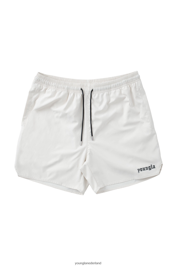 kleding nl YoungLA Heren 131 de mooiste korte broeken gebroken wit ZV0RH4524