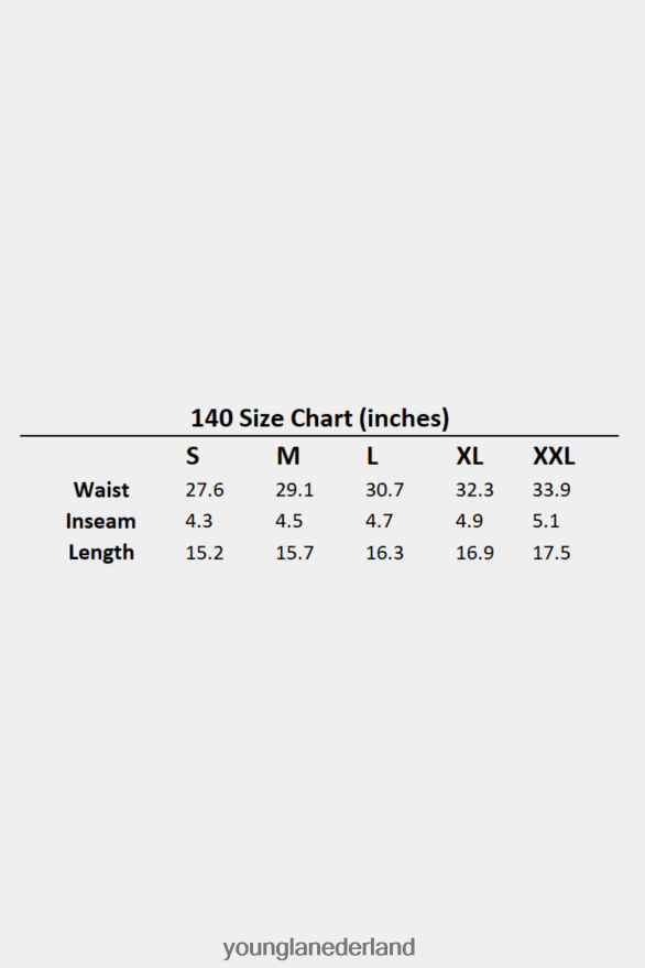 kleding nl YoungLA Heren 140 nachtzwemshort 23\' koffie ZV0RH4543