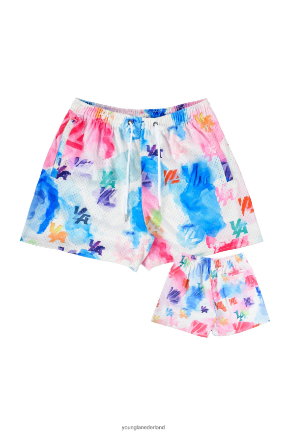 kleding nl YoungLA Heren 141 the block party-short Kleuren explosie ZV0RH4613