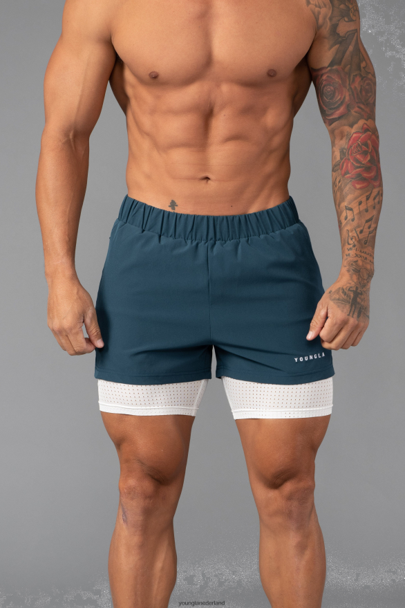 kleding nl YoungLA Heren 144 compressieshorts met pieksnelheid wintertaling ZV0RH4679