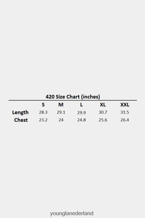 kleding nl YoungLA Heren 420 essentieel oversized T-shirt hemelsblauwe wassing ZV0RH4165