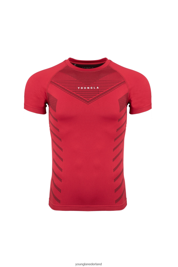 kleding nl YoungLA Heren 465 compressie-T-shirts voor superhelden rood ZV0RH4126