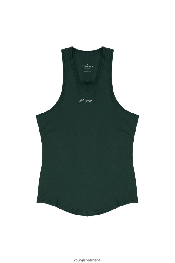 kleding nl YoungLA Heren 309 kenmerkende tanks Bos Groen ZV0RH424