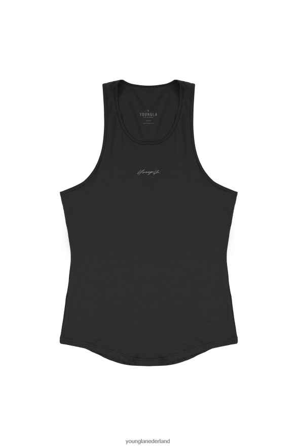 kleding nl YoungLA Heren 309 kenmerkende tanks zwart ZV0RH423