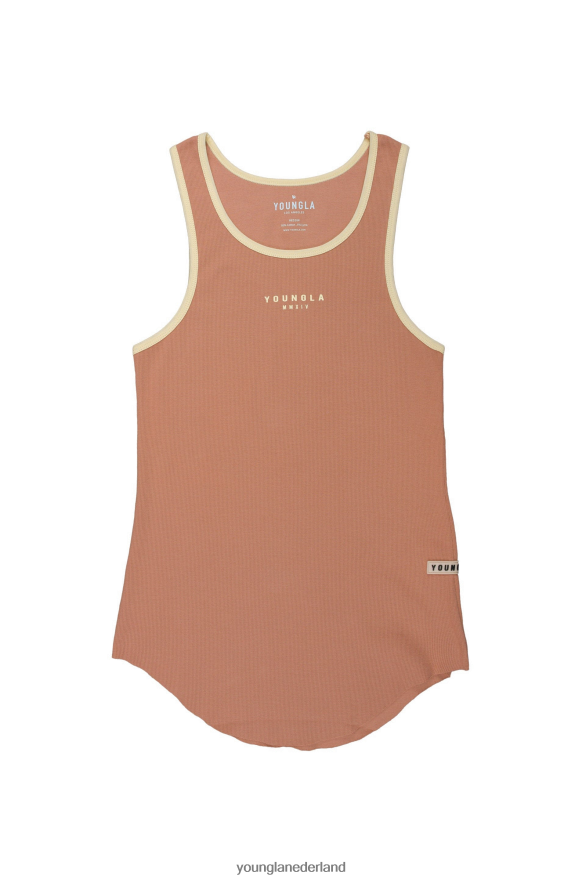 kleding nl YoungLA Heren 313 raketribtanks Zalm ZV0RH448