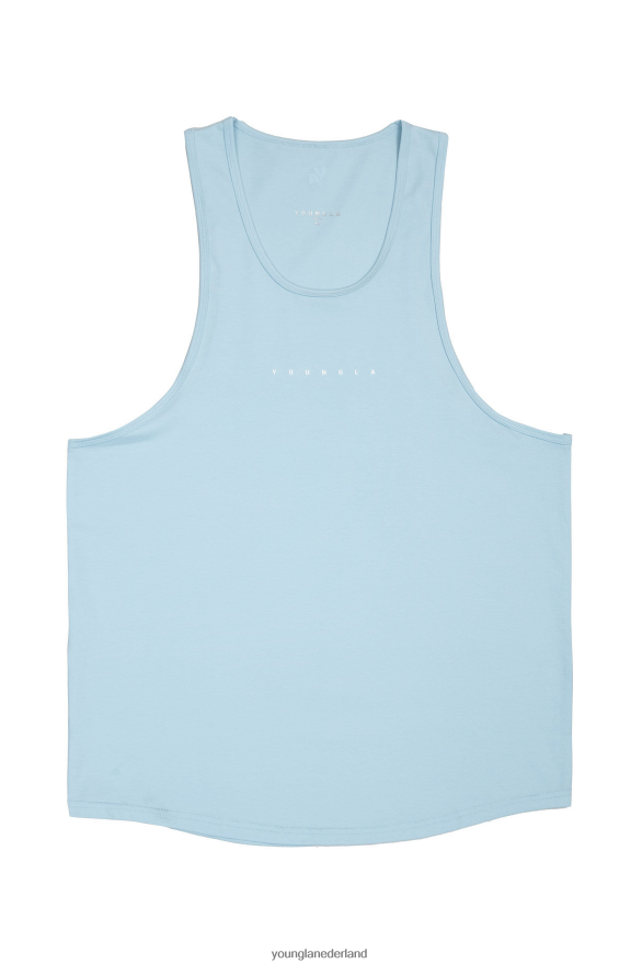 kleding nl YoungLA Heren 320 - momentumtanks lichtblauw ZV0RH420