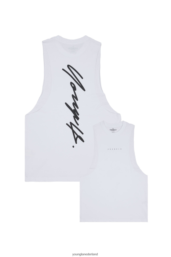 kleding nl YoungLA Heren 323 handtekening deltatanks wit ZV0RH411