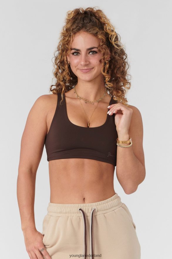 kleding nl YoungLA vrouwen w303 sculpt beha bruin ZV0RH4997