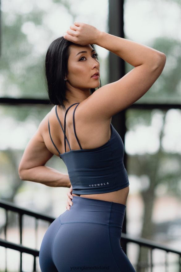 kleding nl YoungLA vrouwen w310 progress sportbeha vergeet mij niet blauw ZV0RH41016