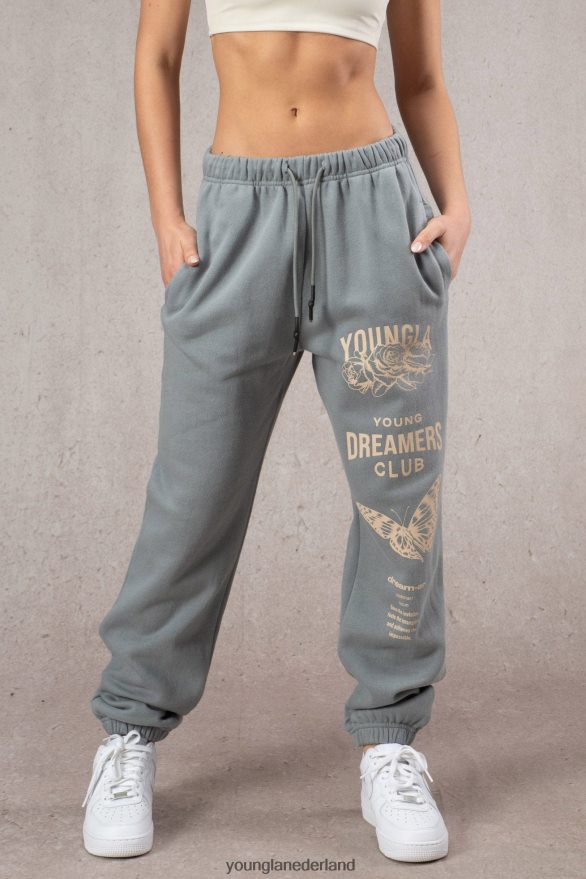 kleding nl YoungLA vrouwen w211 dromers joggers leisteen ZV0RH41167