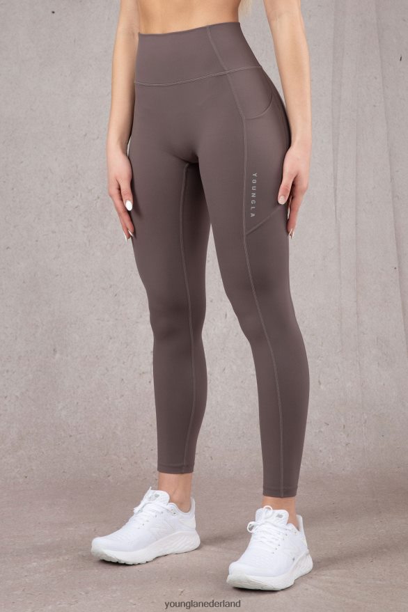kleding nl YoungLA vrouwen w214 powerlegging pruimentruffel ZV0RH41164