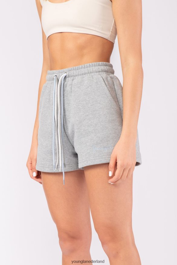 kleding nl YoungLA vrouwen W107 driedubbele stringshort stoffig roze ZV0RH41088