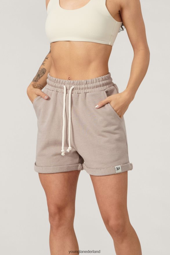 kleding nl YoungLA vrouwen w102 supreme korte broek Bos Groen ZV0RH41091