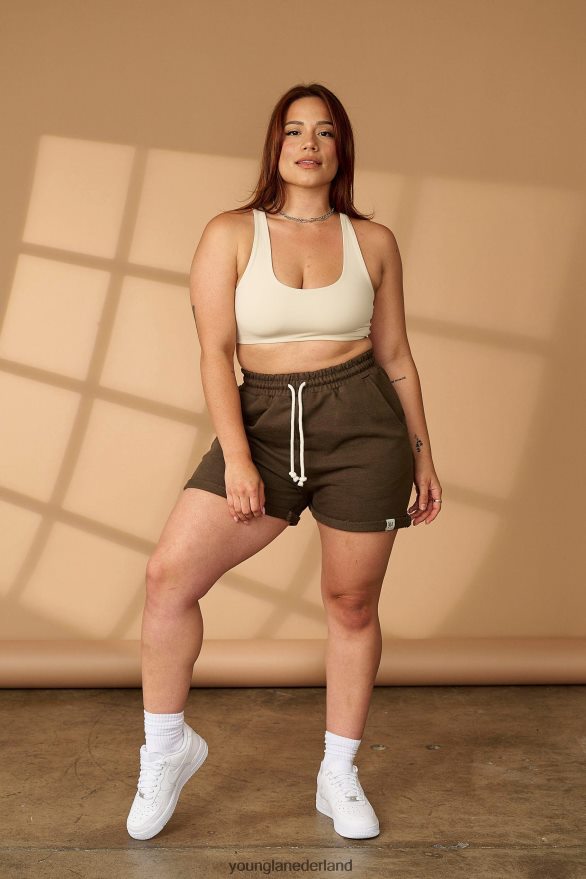 kleding nl YoungLA vrouwen w102 supreme korte broek paddestoel ZV0RH41092