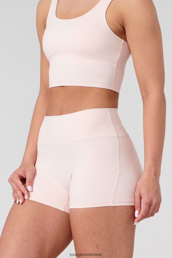 kleding nl YoungLA vrouwen w110 level up bikershort 3\" vergeet mij niet blauw ZV0RH41113