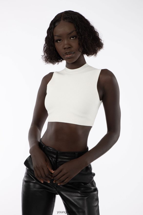 kleding nl YoungLA vrouwen w301 contour geribbelde tank blauwe mist ZV0RH41049