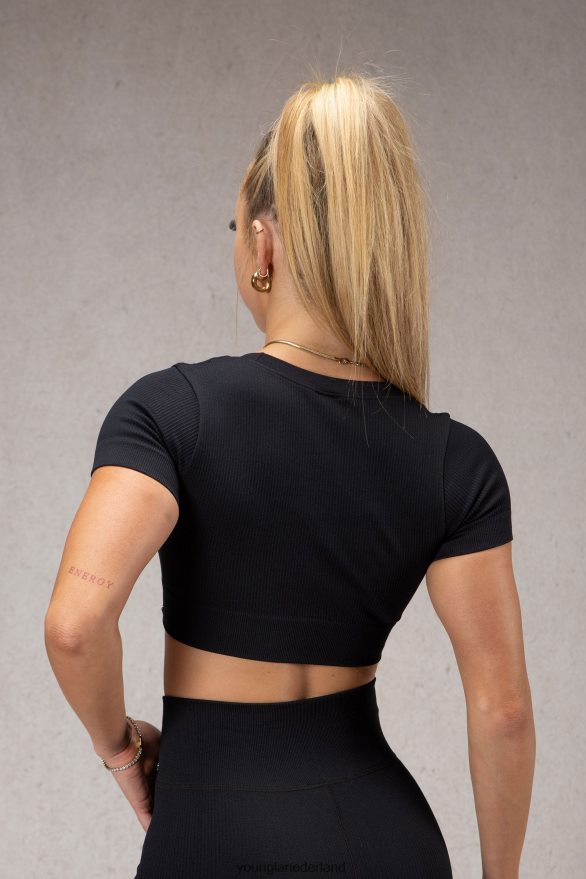 kleding nl YoungLA vrouwen w405 trust korte mouw Odyssee grijs ZV0RH41072