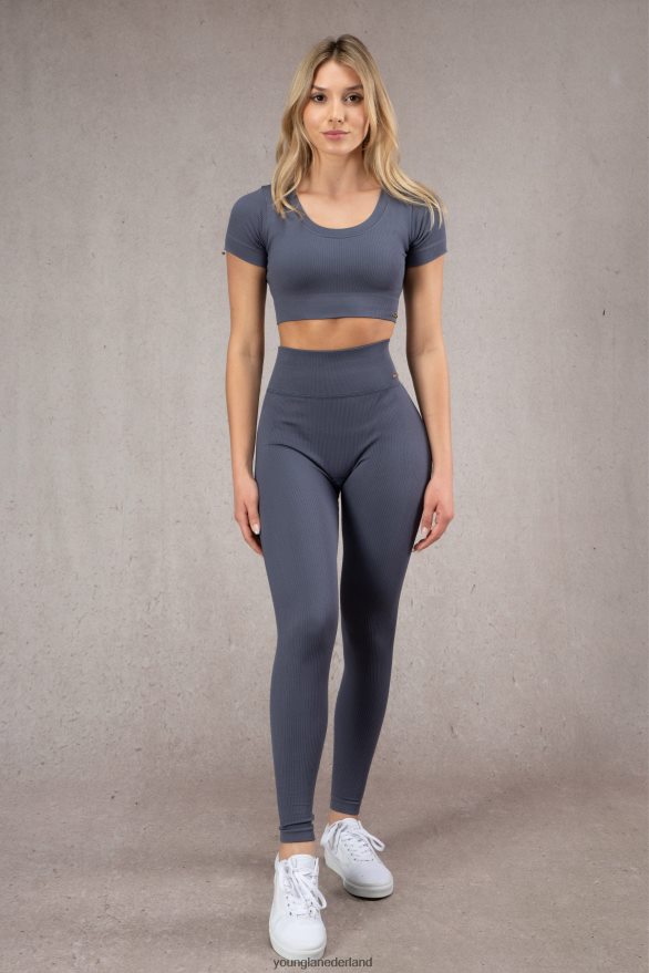 kleding nl YoungLA vrouwen w405 trust korte mouw zwart ZV0RH41074