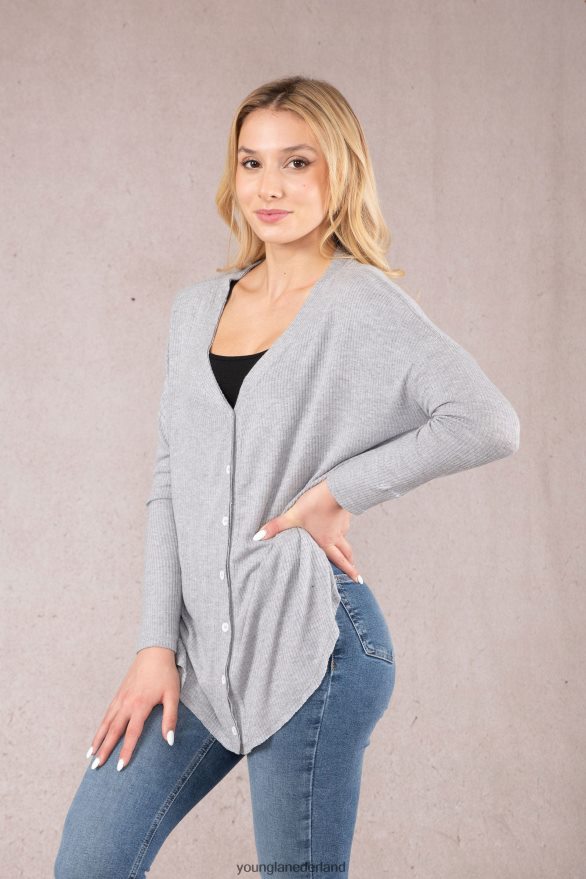 kleding nl YoungLA vrouwen w415 café vest vanille crème ZV0RH41195