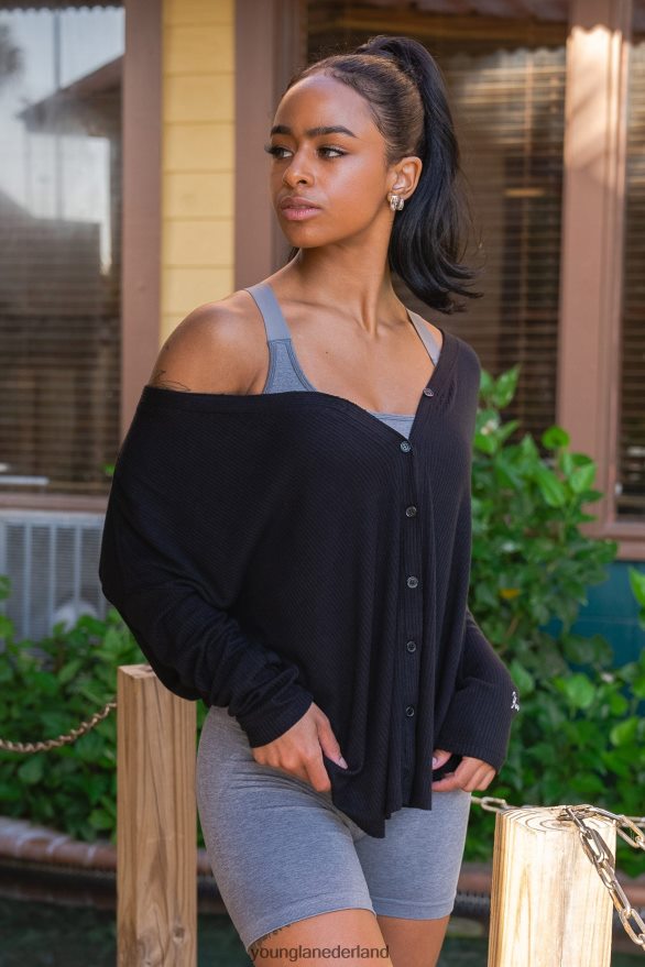 kleding nl YoungLA vrouwen w415 café vest vanille crème ZV0RH41195